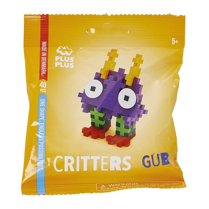 PLUS PLUS Mini-Bausteine Monster Kreaturen (verschiedene Designs, 1 Set)