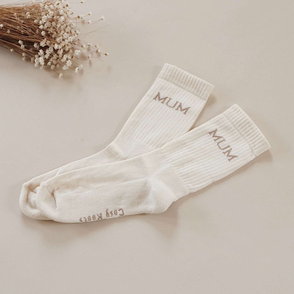 Socken MUM sand GOTS - 35-38