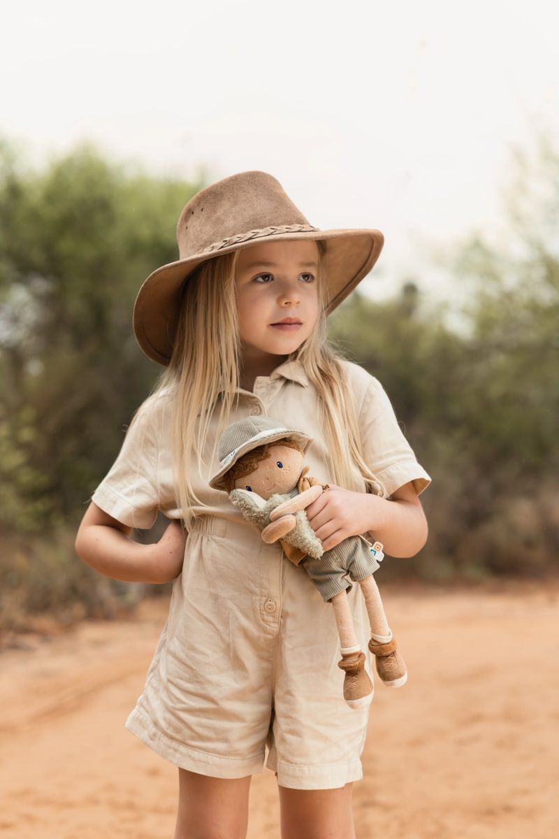 Kuschelpuppe Ranger Jim Safari Friends - Little Dutch