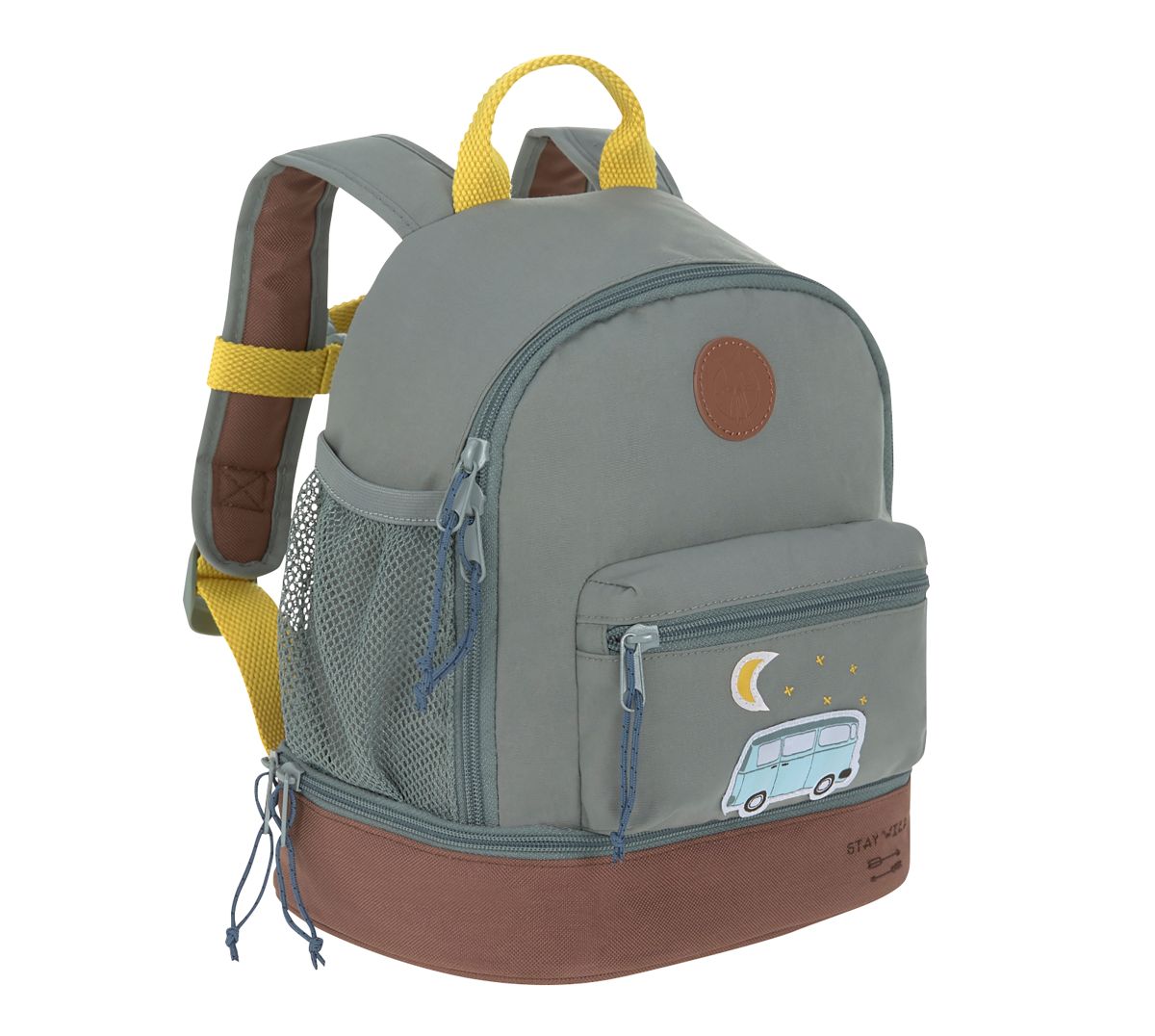 Mini Rucksack Adventure Bus petrol -  Lässig
