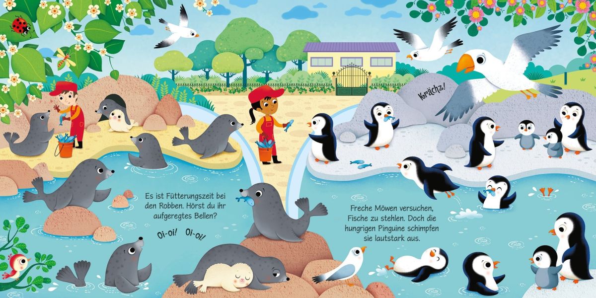 Klänge der Natur: Was hörst du bei den Zootieren? 2+