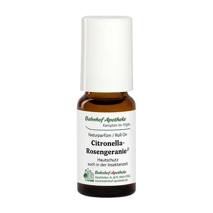 Citronella-Rosengeranie-Öl Rollon Naturparfum 10ml - Bahnhof Apotheke
