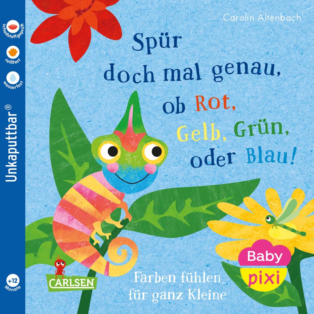 Baby Pixi Band 169: Spür doch mal genau, ob Rot, Gelb, Grün oder Blau?