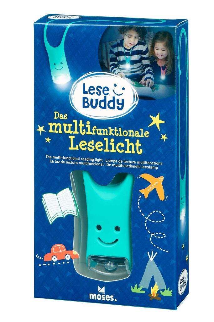 Lese Buddy - Das Leselicht für Kinder - Türkis