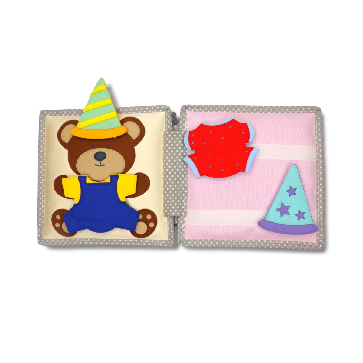 Mini Quiet Book Happy Bearsday (ab 1 Jahr) - Jolly Designs