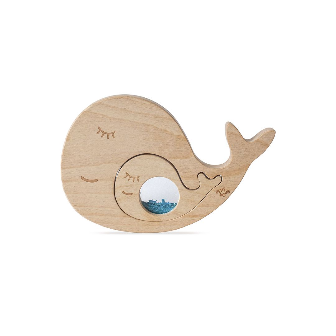Puzzle Wal und Baby - Petit Boum