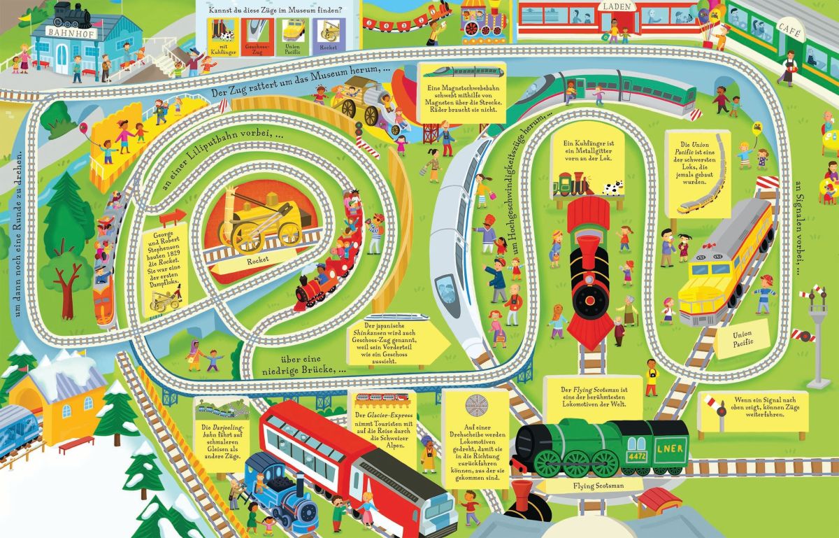 Wohin fährt die Eisenbahn? 3+