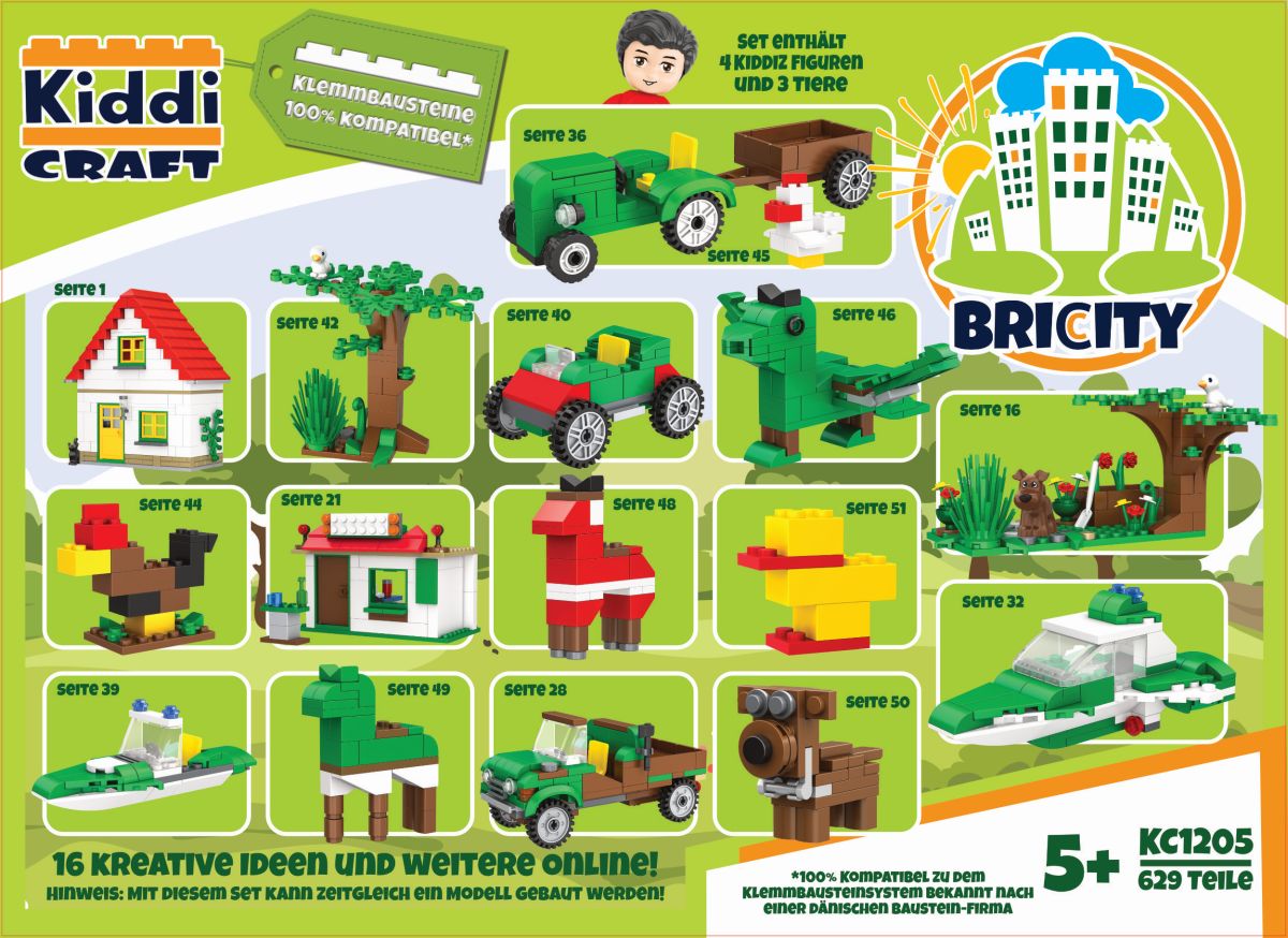 Building Box 16 in 1 - Kiddicraft