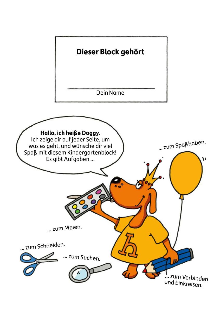 Kindergartenblock – Rätsel-Spaß, Konzentration und Logik - Hauschka Verlag 4+