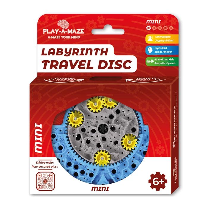 Play-A-Maze Labyrinth Travel Disc MINI 6+
