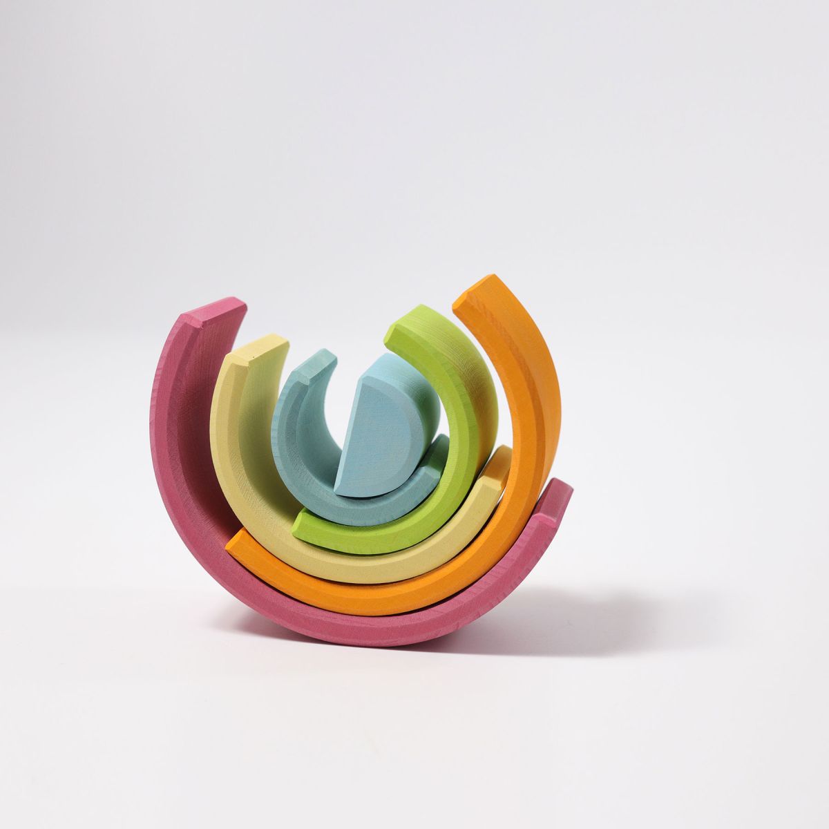 Grimm`s Regenbogen pastell mittel 17cm 6-teilig 10701