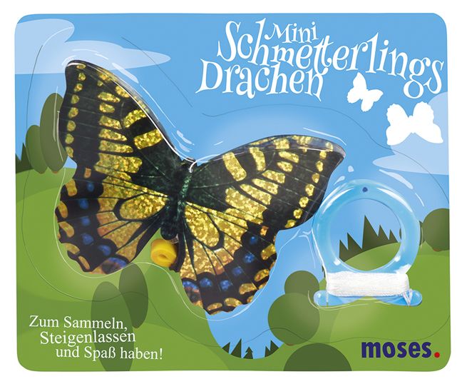 Mini Schmetterlingsdrachen (verschiedene Designs, 1 Stück)