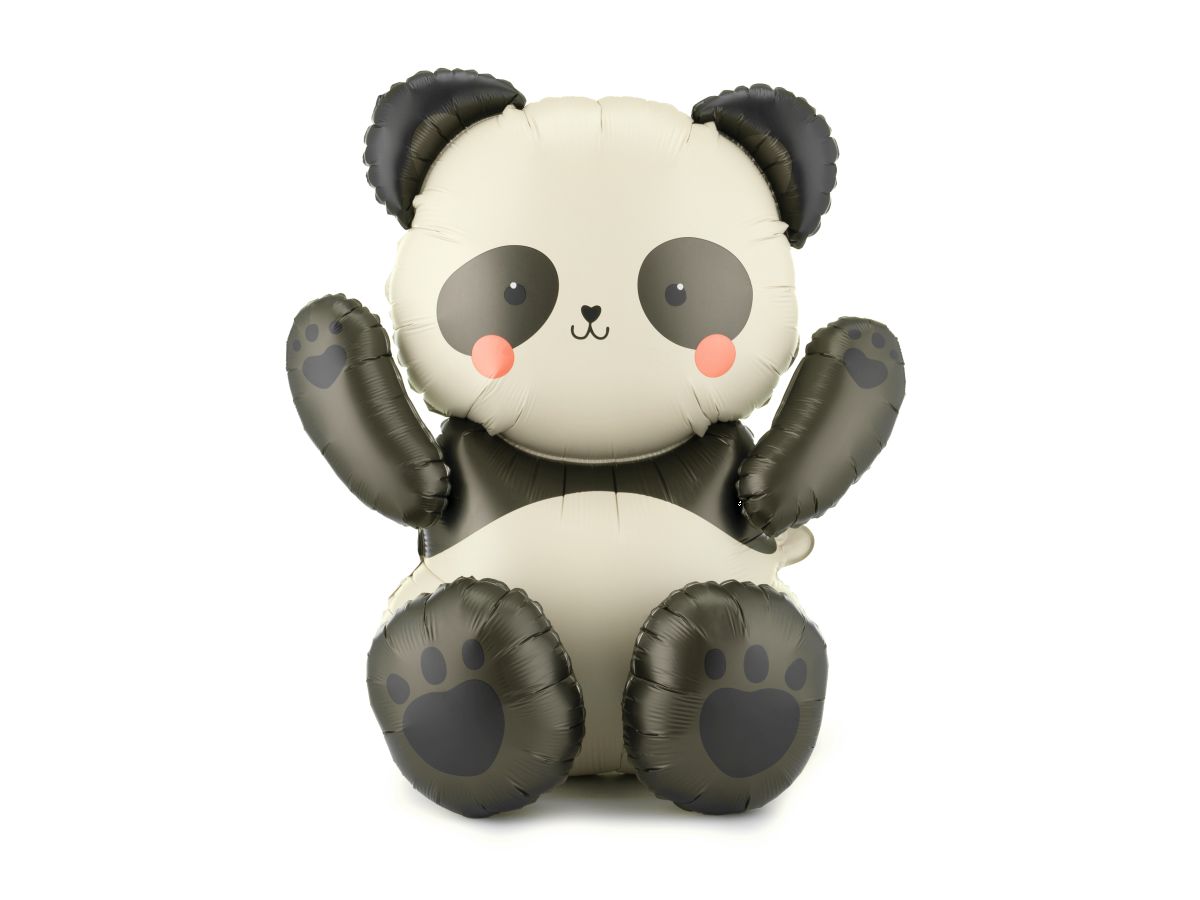 Folienballon Panda, 68x72 cm - Party Deco