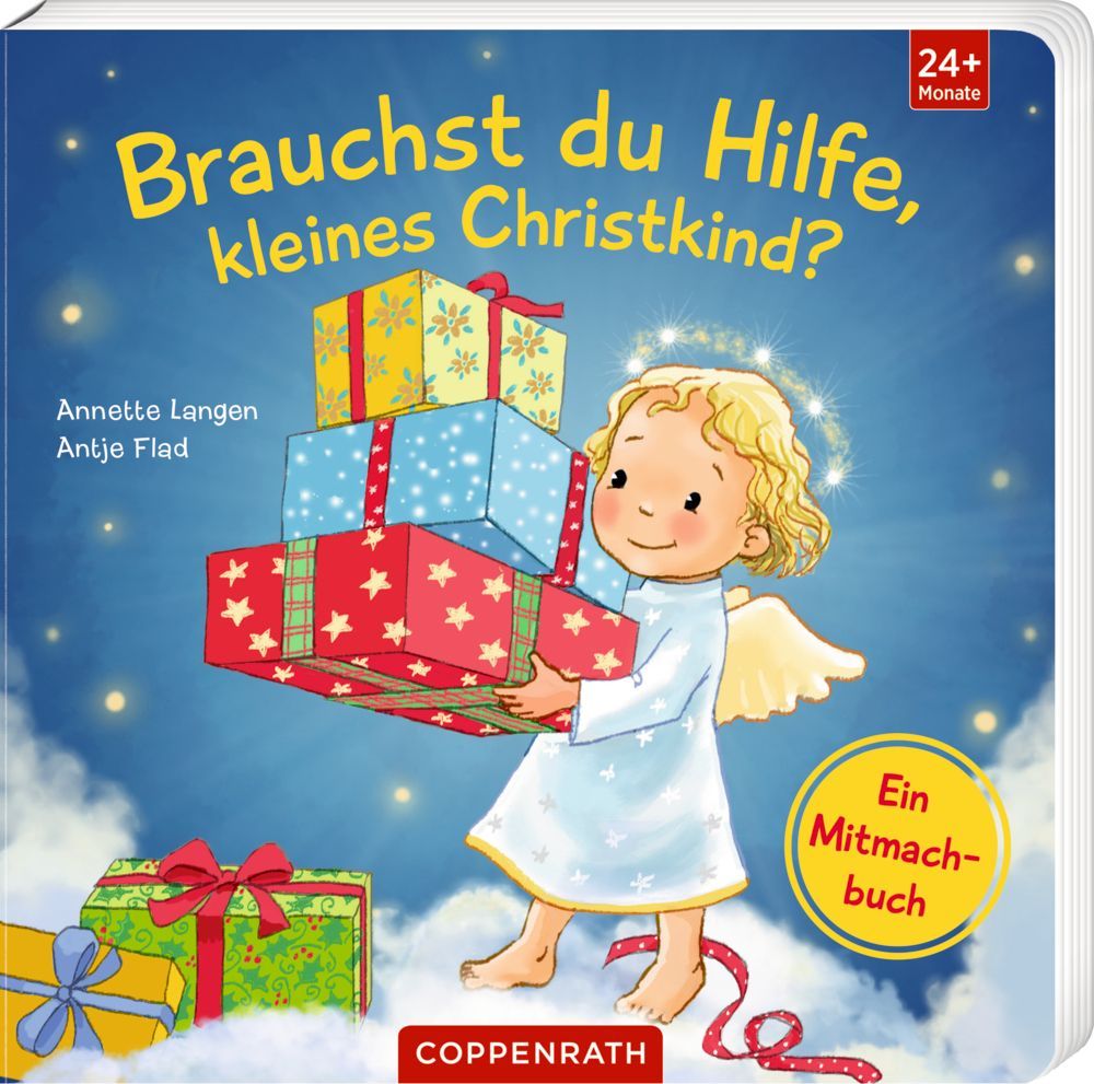 Brauchst du Hilfe, kleines Christkind? - Ein Mitmachbuch