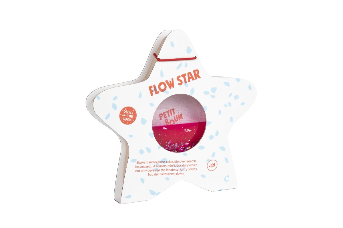 Sensorik Stern Nebula pink - Petit Boum
