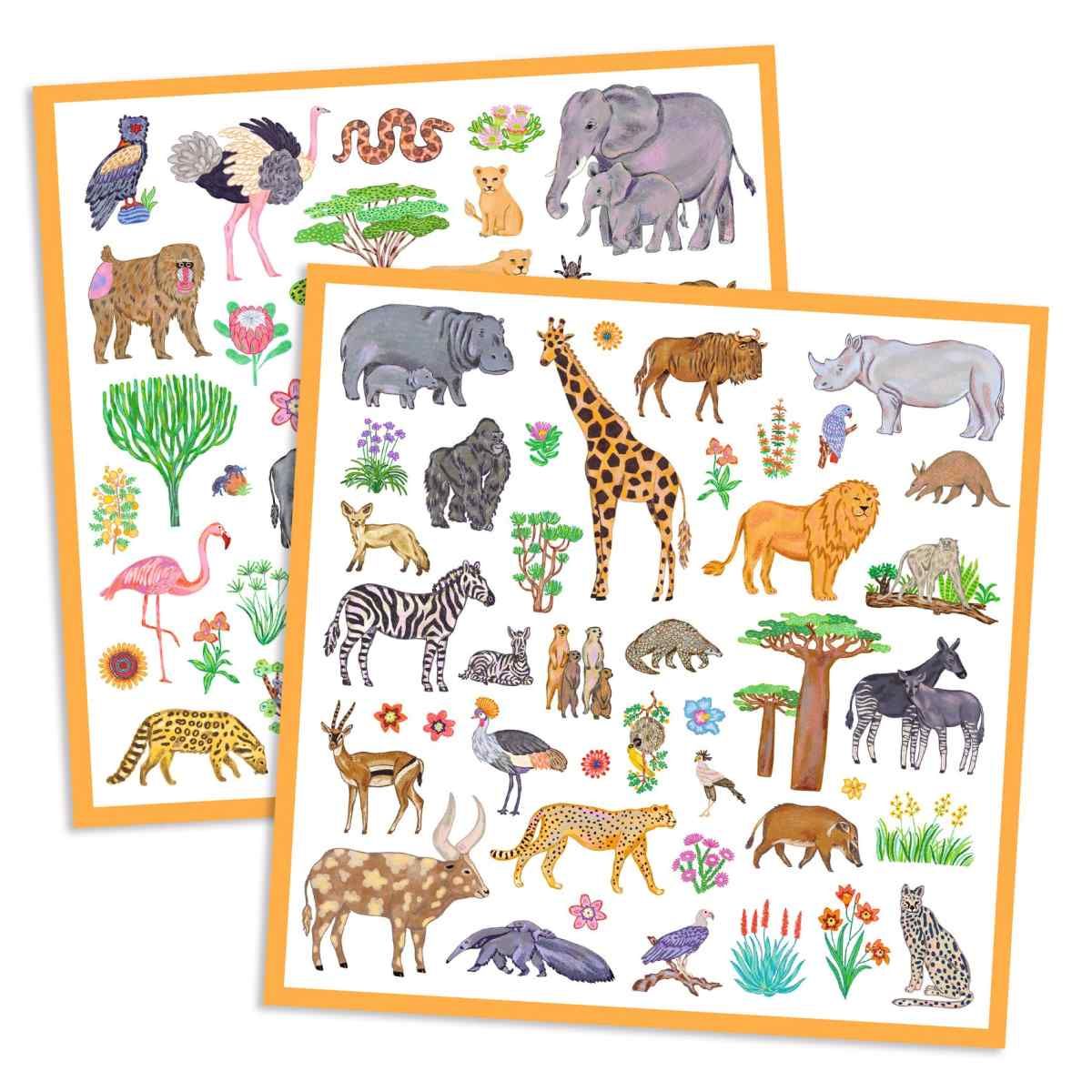 Sticker: Kenia - Djeco