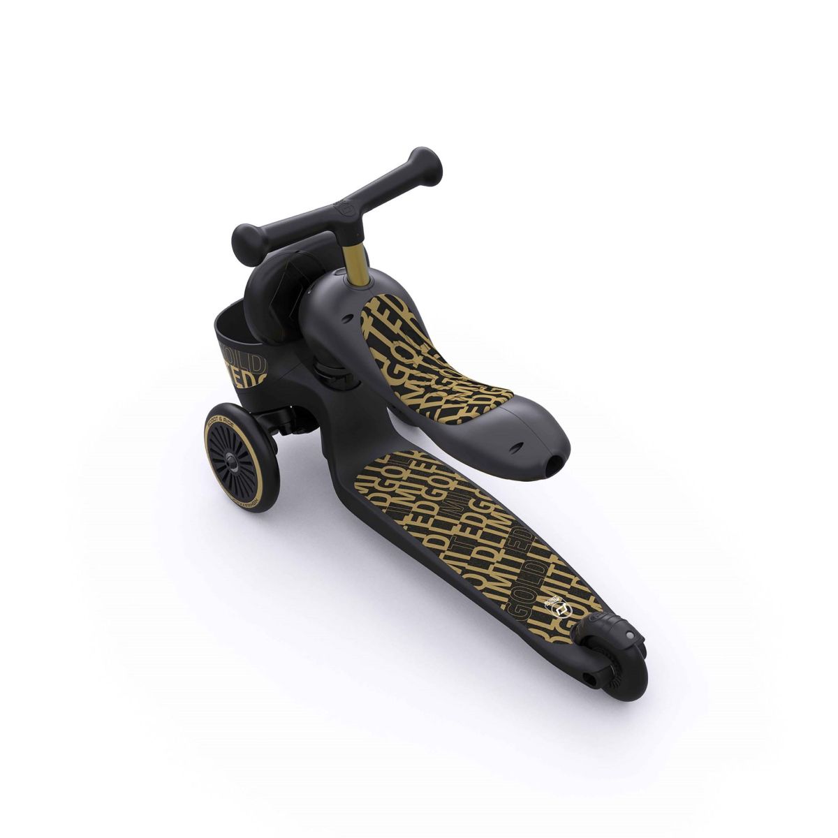 Highway Kick 1 Lifestyle Black & Gold Limited Edition - Scoot and Ride