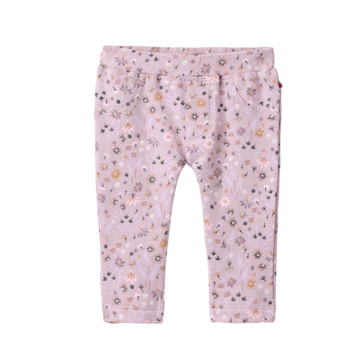 Sweat-Treggings violett GOTS - 62-68