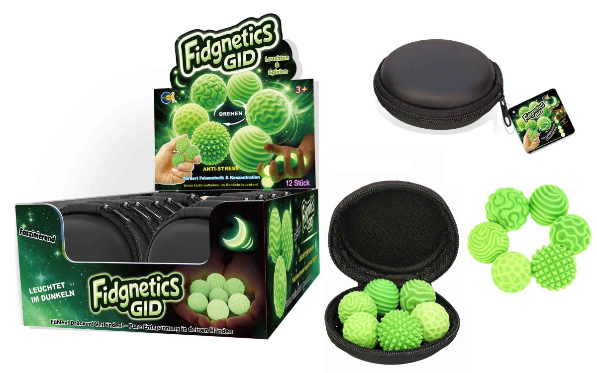 FidgNetics Glow In The Dark - Fun Trading