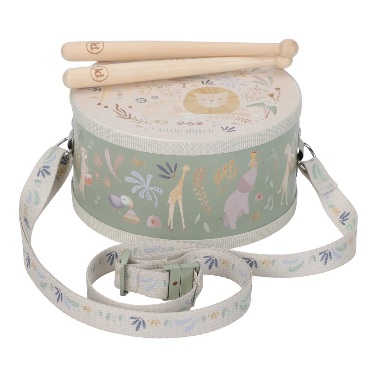 Musik-Trommel Safari Friends - Little Dutch