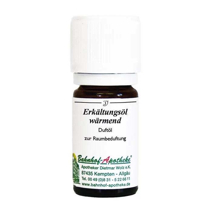 Erkältungsöl wärmend 5ml - Bahnhof Apotheke