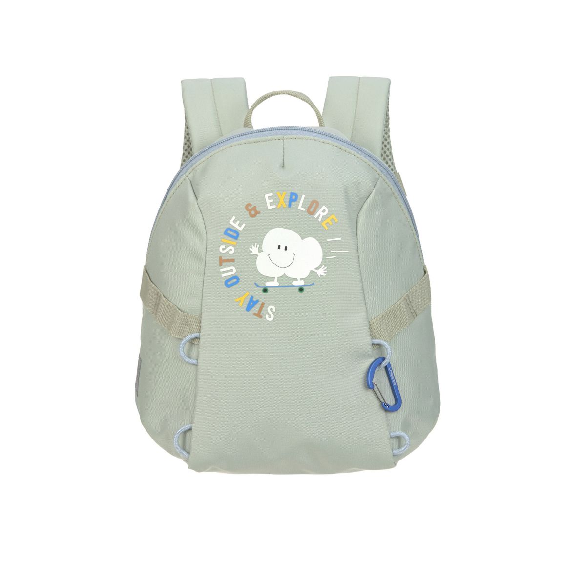 Kindergartenrucksack Tiny Outdoor, Wolken khaki - Lässig
