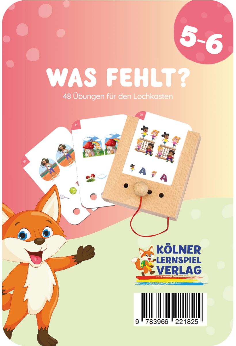 Was fehlt 5-6 - Kölner Lernspielverlag
