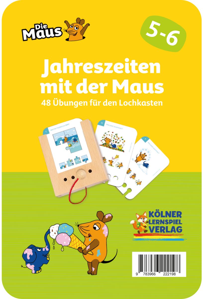 Jahreszeiten mit der Maus 5-6 - Kölner Lernspielverlag