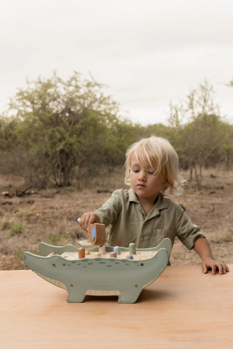 Holz Hammerbank Safari Friends - Little Dutch