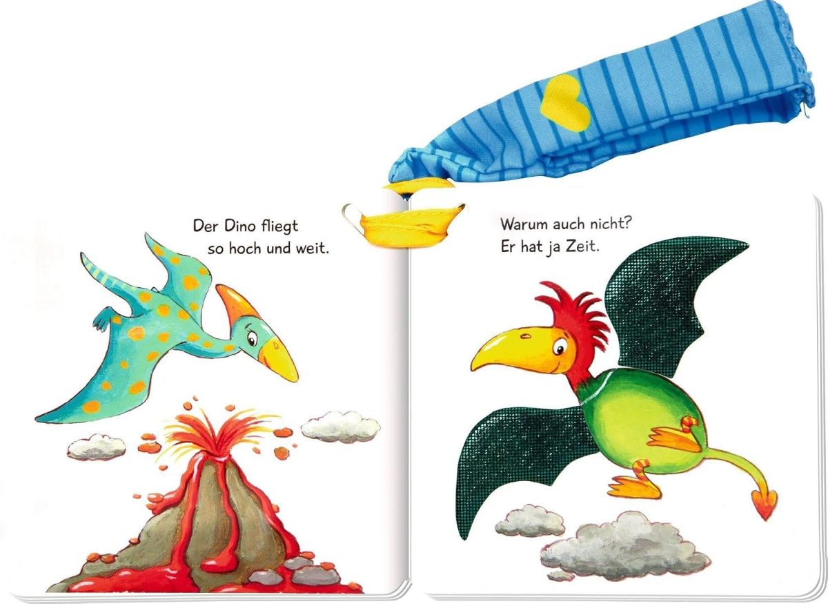 Mein 1. Fühl-Buch für denBuggy: 10 drollige Dinos (Fühlen & begreifen) 6M+