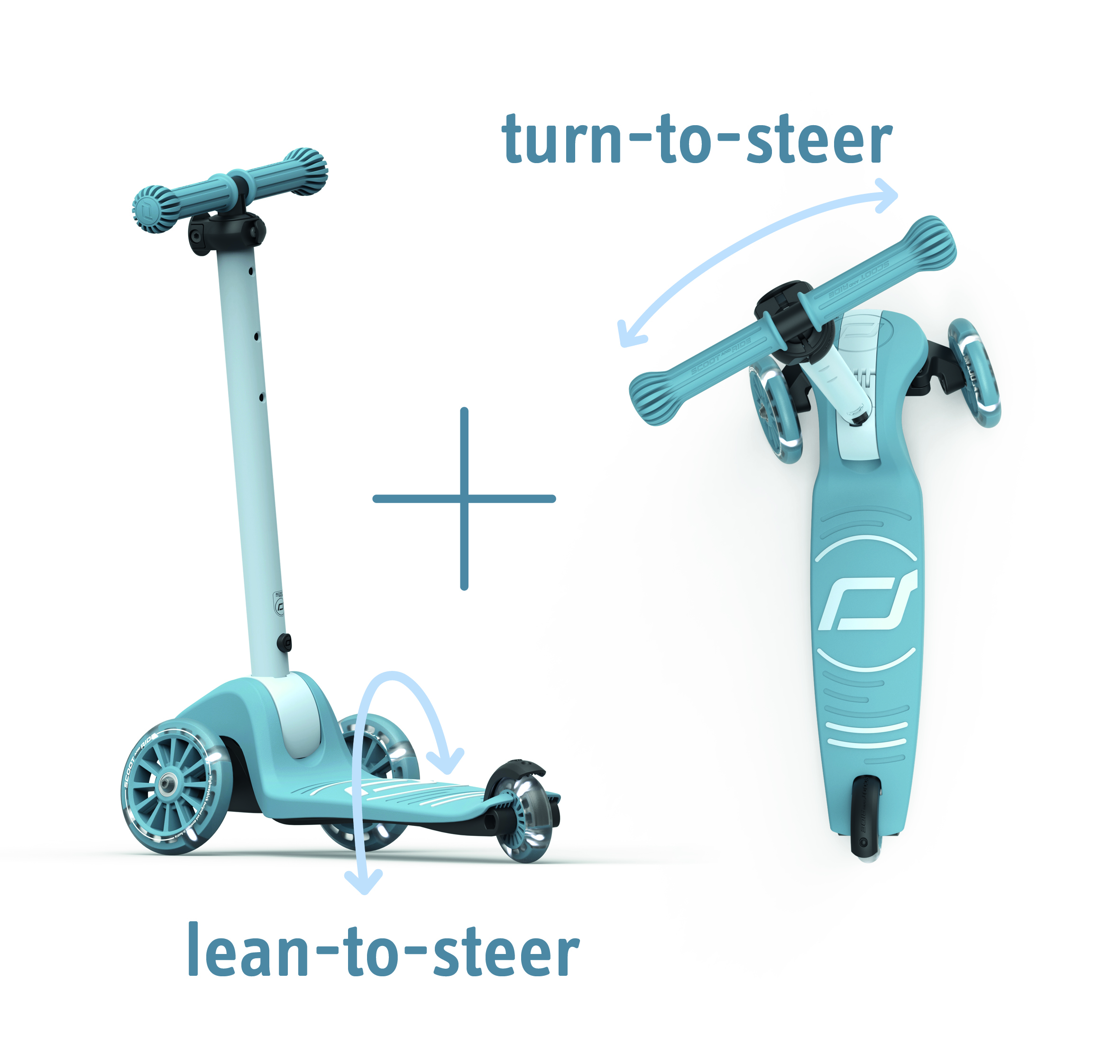 Highway Kick 3S steel - Scoot and Ride