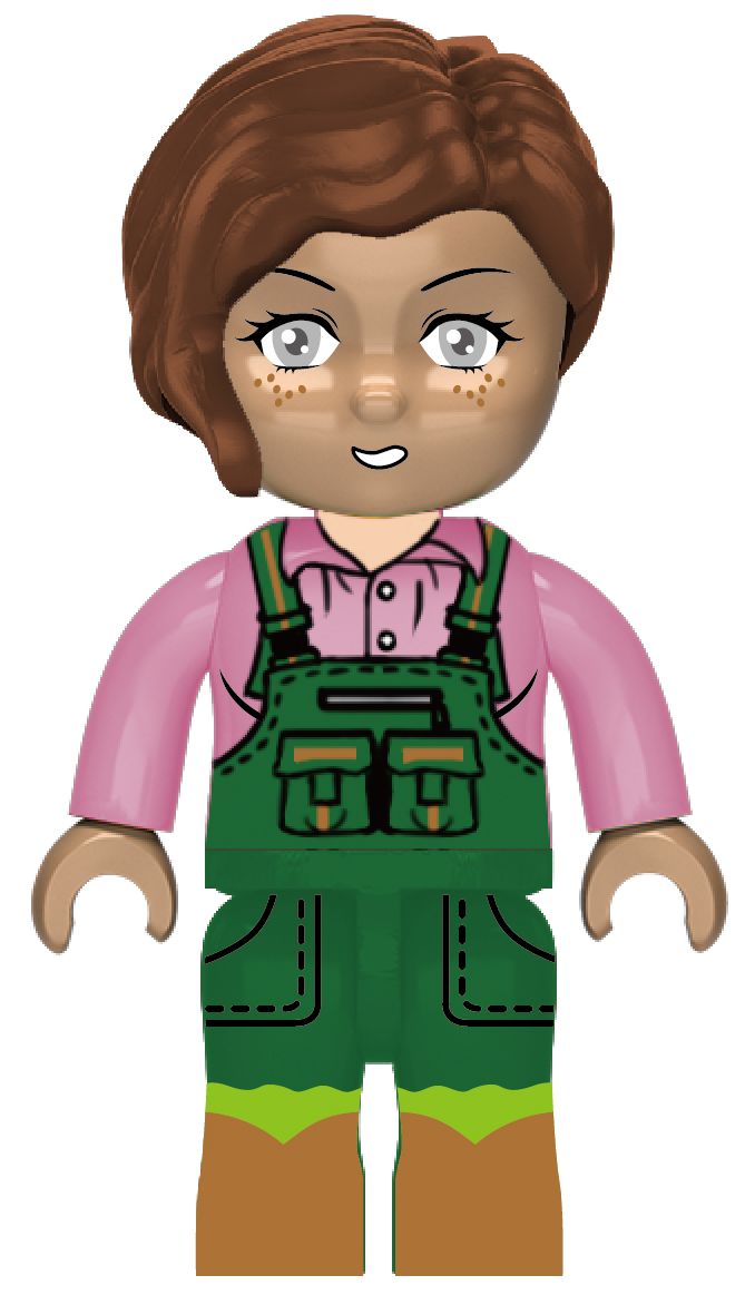 Großer Schlepper mit Anhänger - Kiddicraft