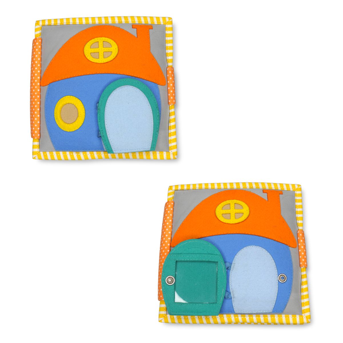 Mini Quiet Book Home Sweet Home (ab 2 Jahre) - Jolly Designs