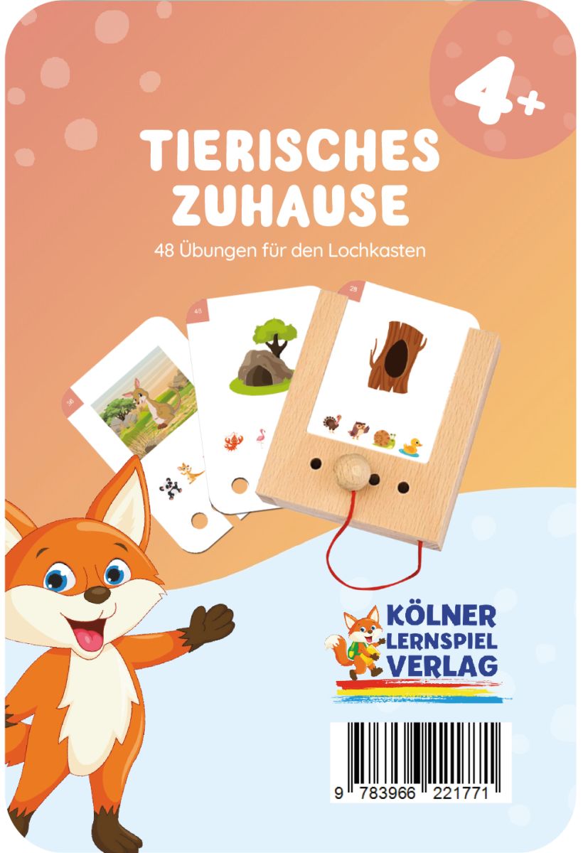 Tierisches Zuhause 4+ - Kölner Lernspielverlag