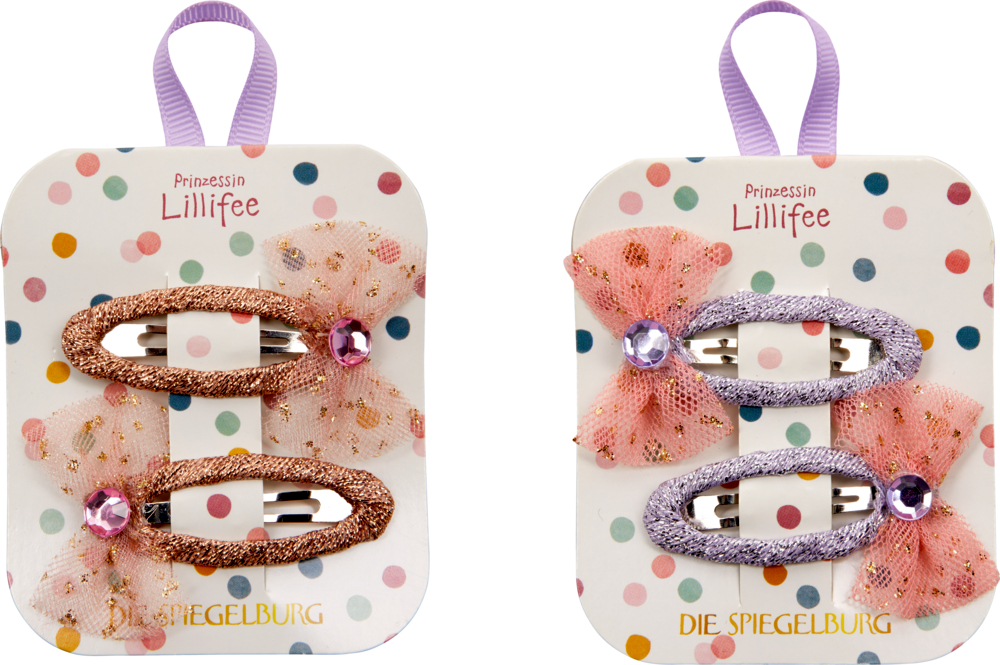 Haarclips Prinzessin Lillifee (verschiedene Designs, 1 Set)