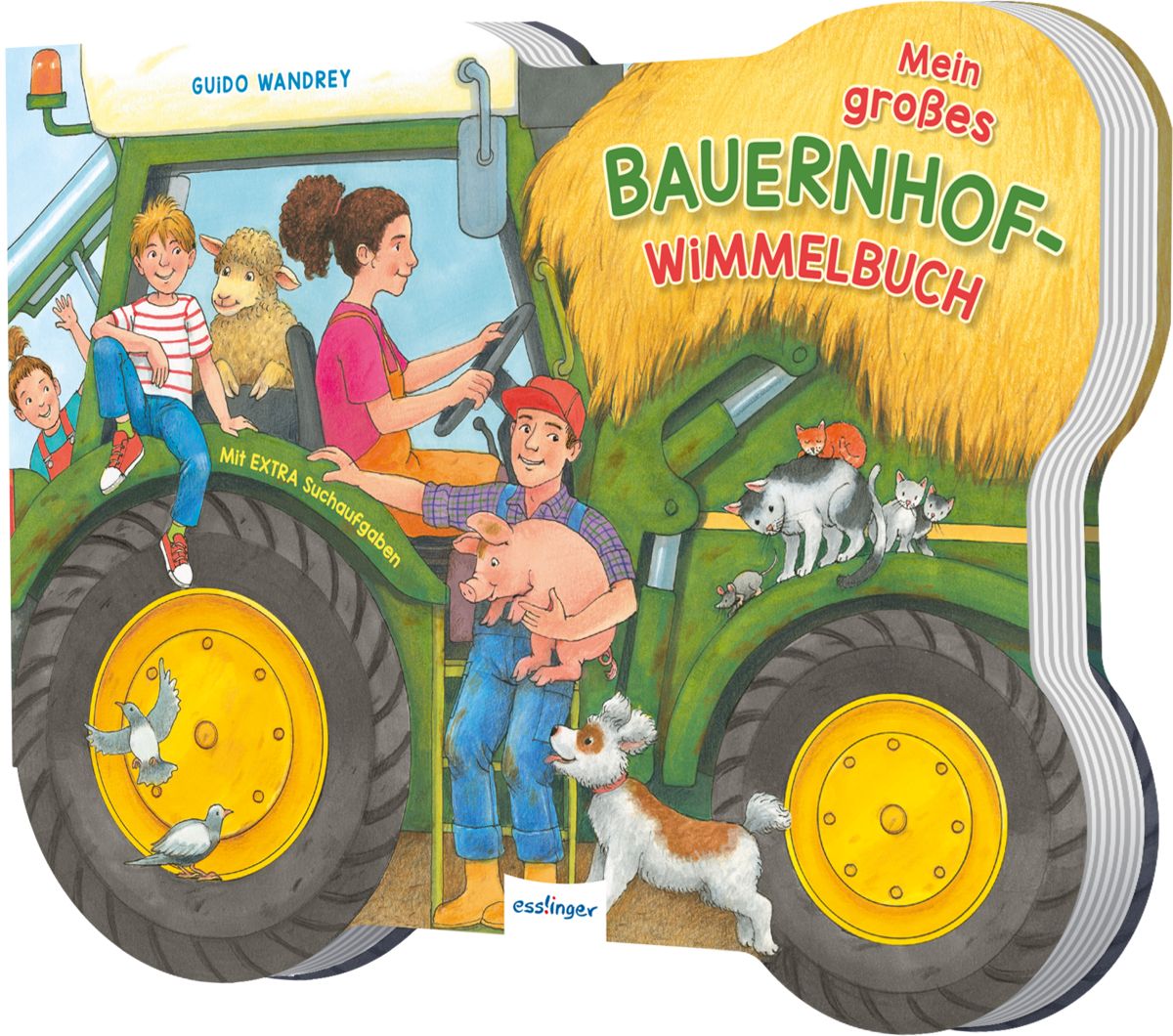 Mein großes Bauernhof-Wimmelbuch 3+