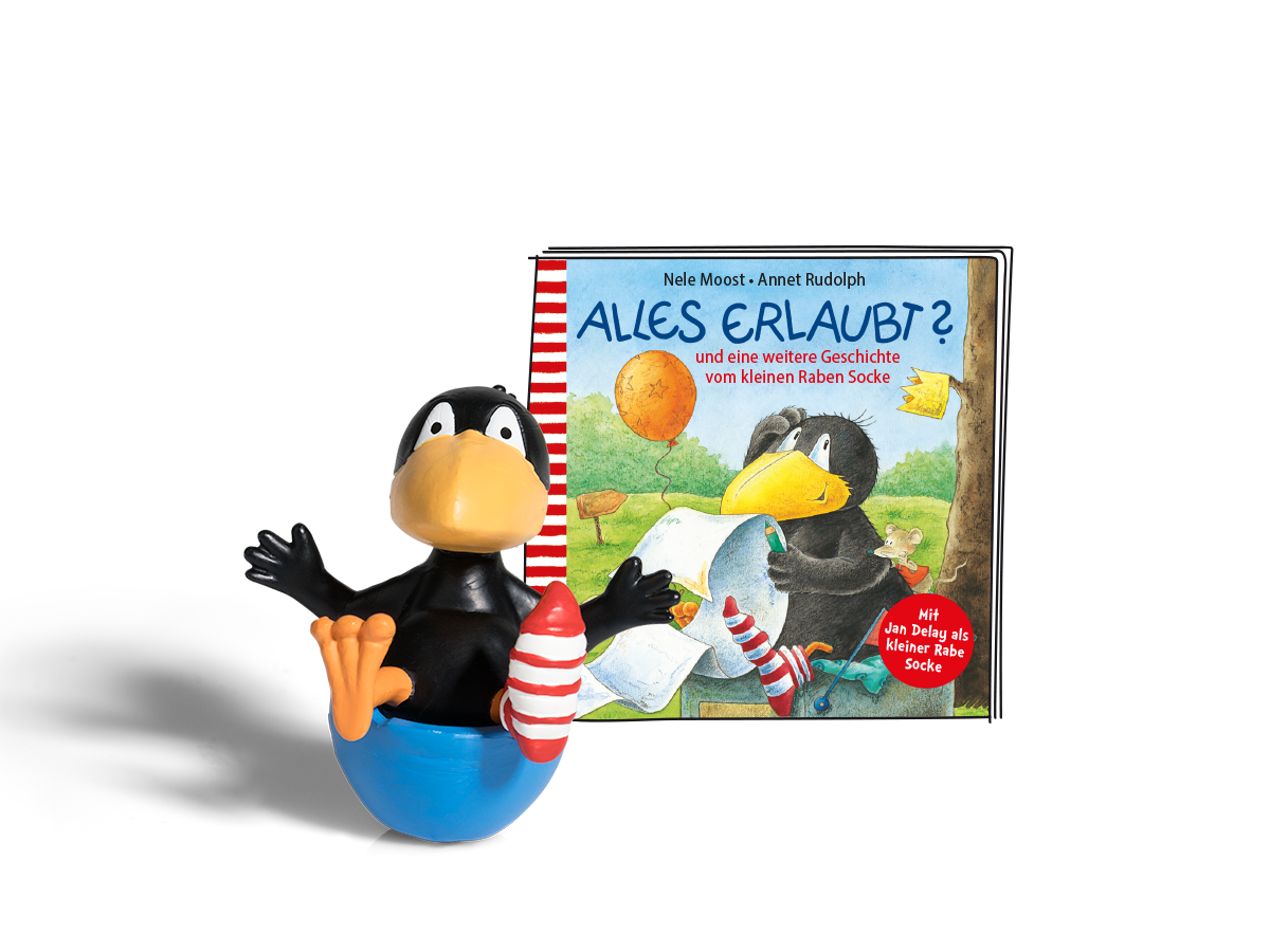 Der kleine Rabe Socke - Alles erlaubt? - Tonies 3+