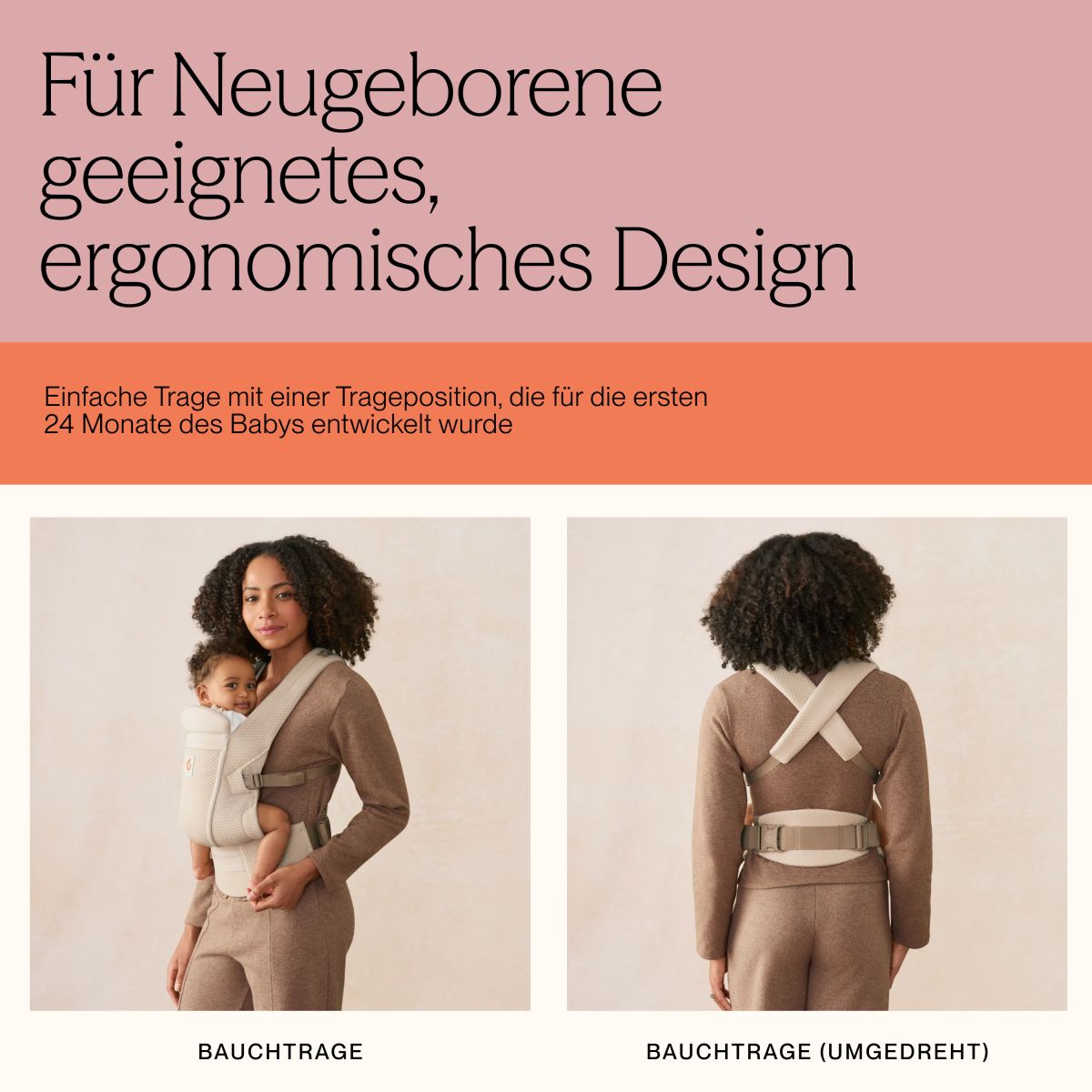 ergobaby Omni Lite Mesh Onyx Black Babytrage