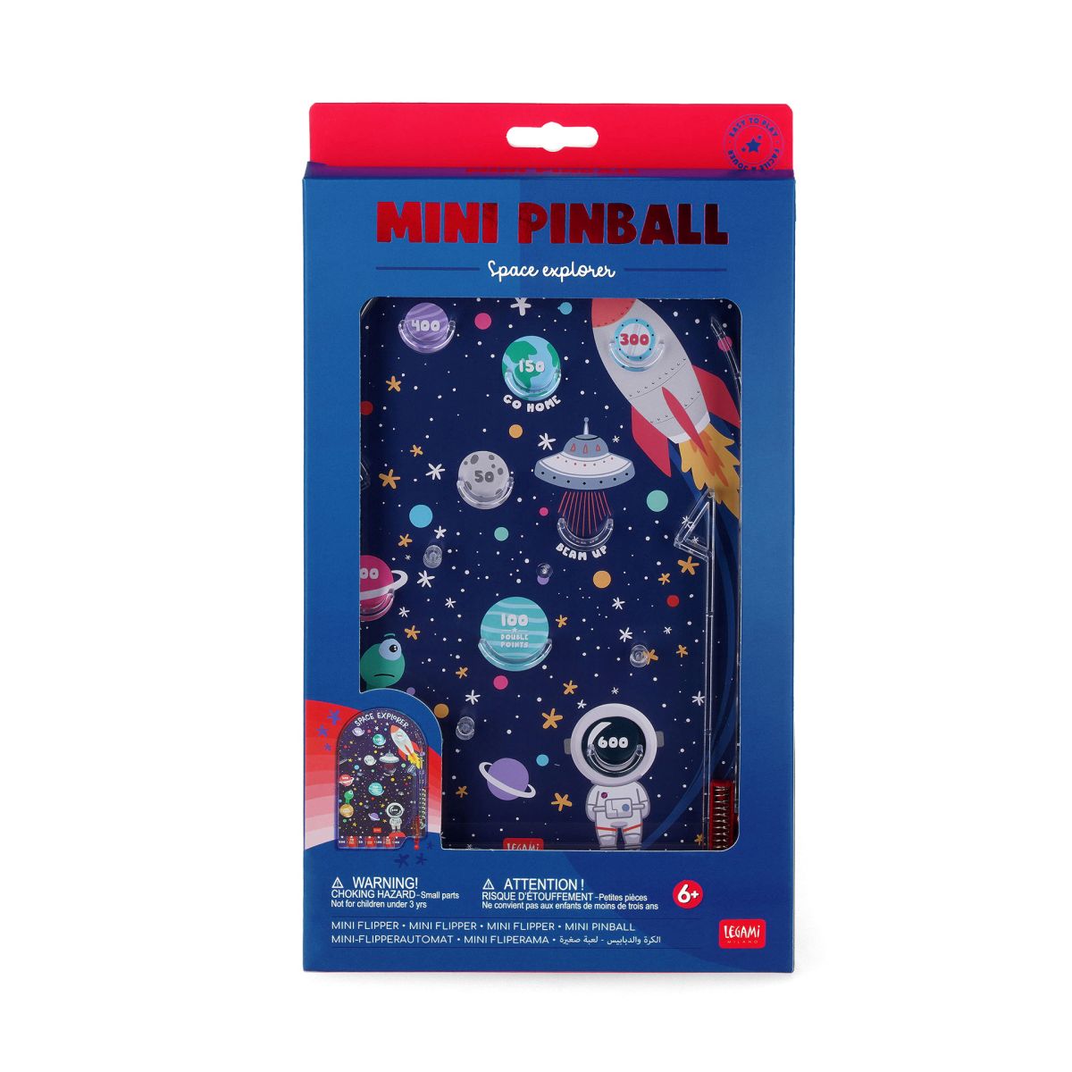 Mini Pinball Flipper Space - Legami