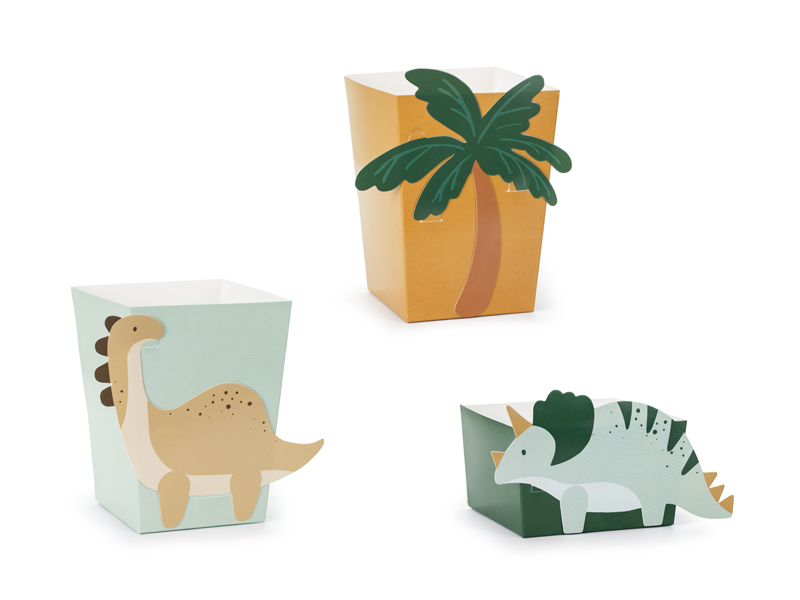 Snackboxen Dinosaurier (6 Stk.) - Party Deco