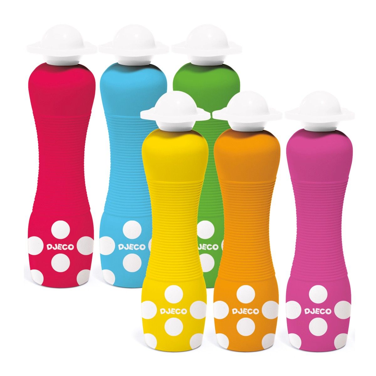 6 Farben mit Schaumstoffspitze - DJECO