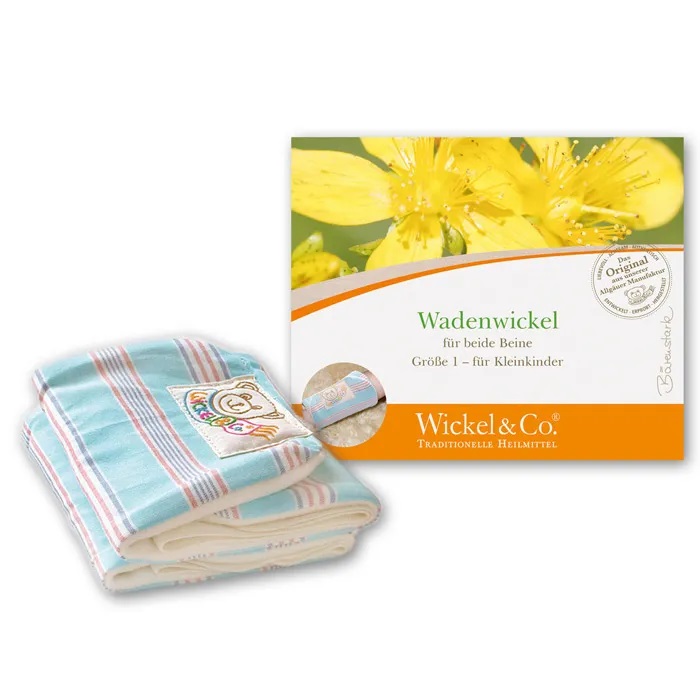 Wadenwickel mit Klettverschluss Kleinkind