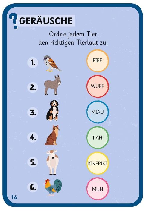 Klick Klack Klug Kartenset Allgemeinwissen 7+