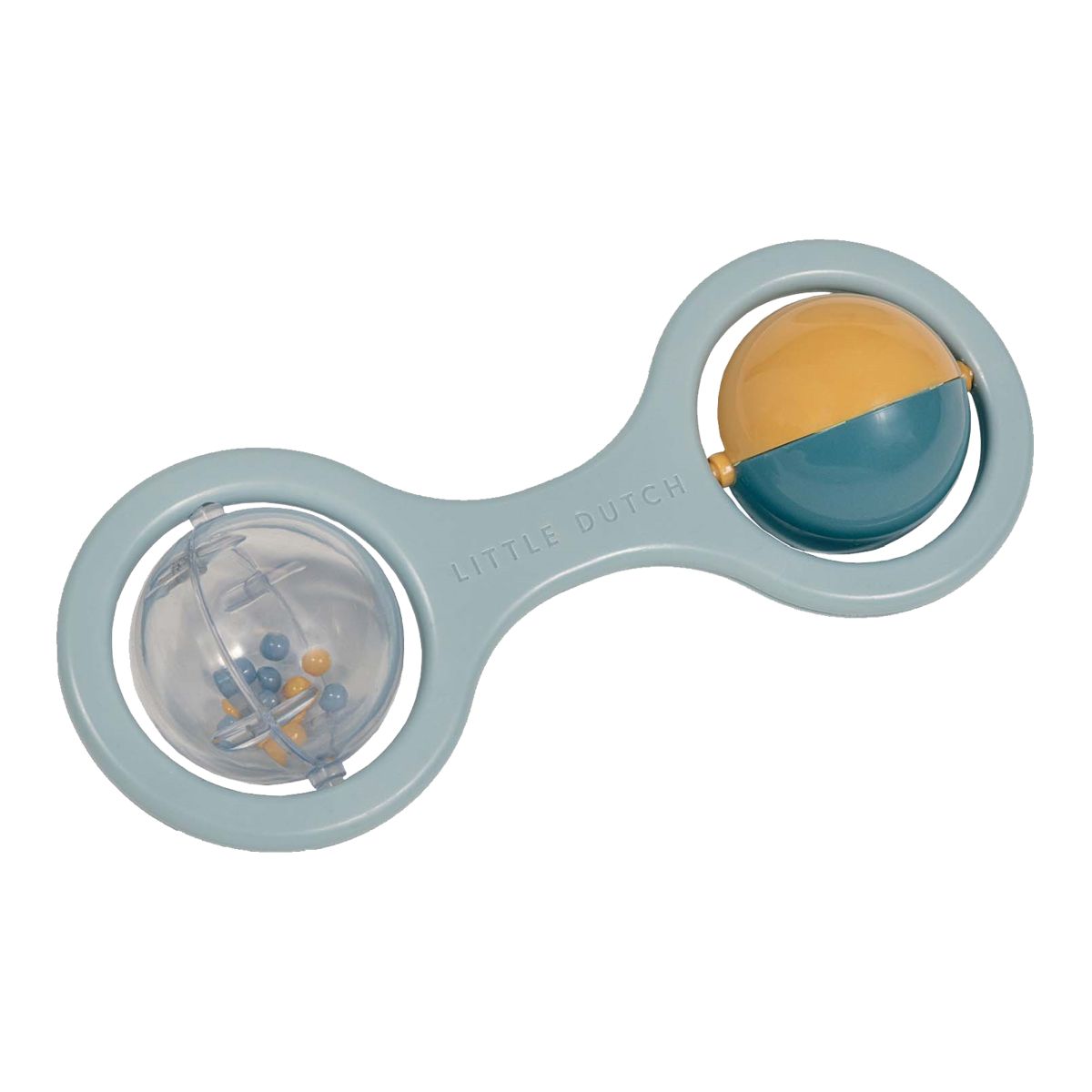 Doppel-Rassel blau - Little Dutch