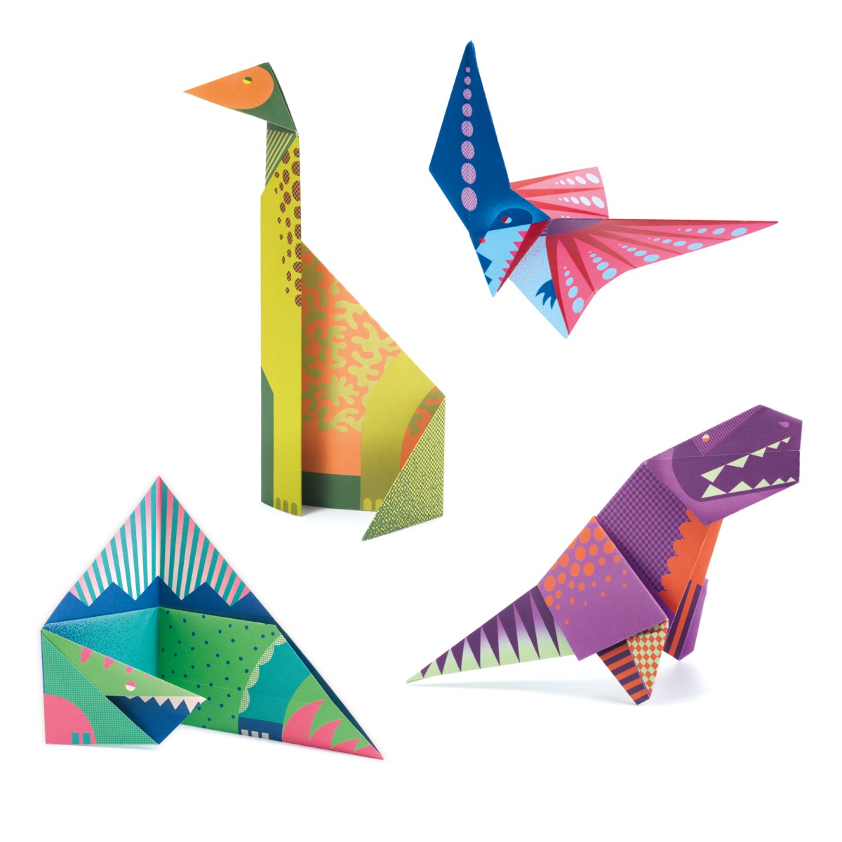 Origami Dinosaurier - DJECO