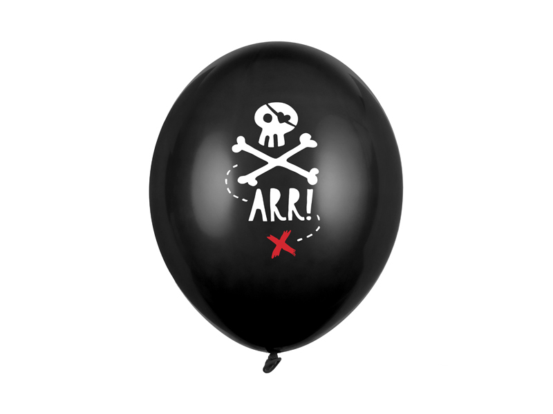 Luftballons Piraten (6 Stk.) - Party Deco