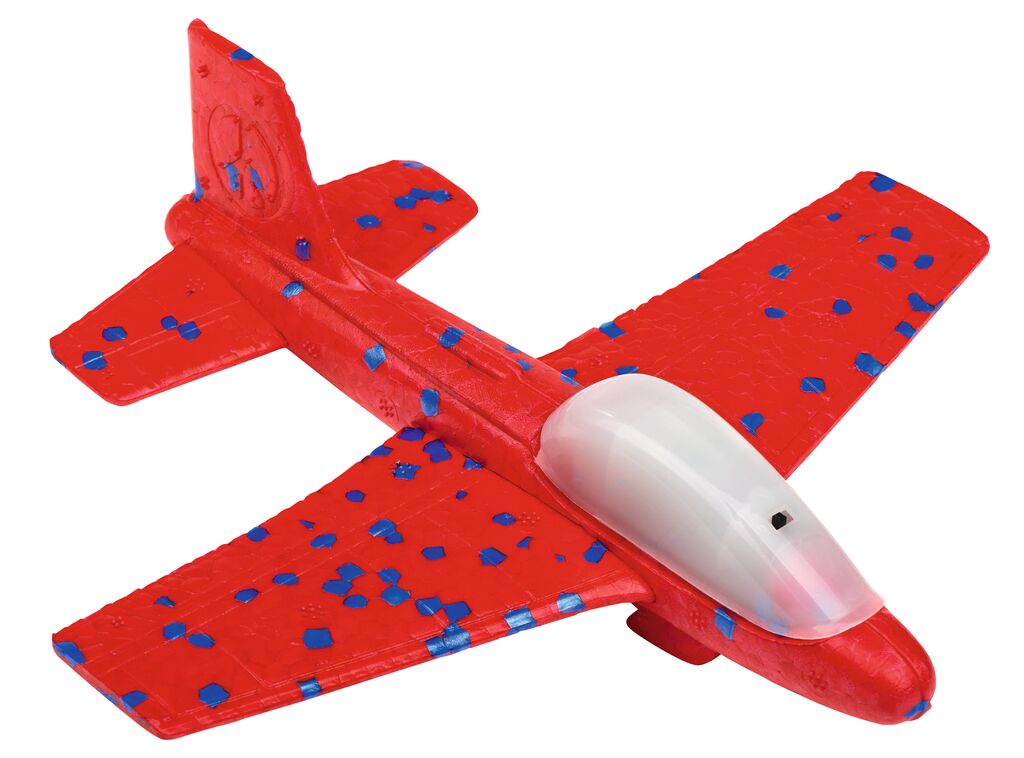 Kleine Leuchtflieger mit LED (verschiedene Designs, 1 Stück)
