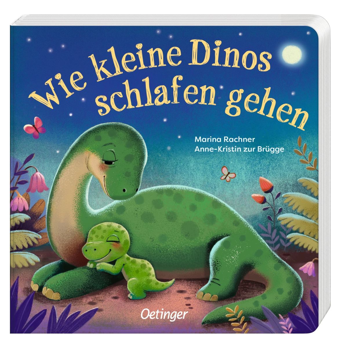 Wie kleine Dinos schlafen gehen?