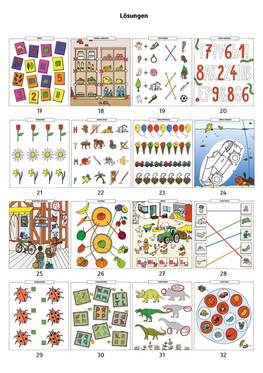 Vorschulblock - Fit zum Schuleintritt - Hauschka Verlag 5+