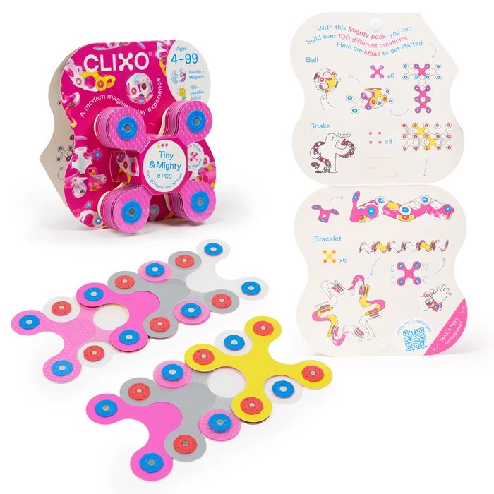 CLIXO Tiny & Mighty Glitzer (9 Teile)